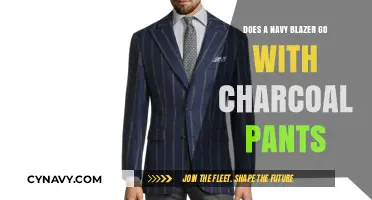 Elevate Your Style: Navy Blazer and Charcoal Pants Pairing Guide