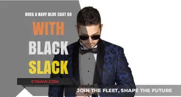 Elevate Your Style: Navy Blue Coats and Black Slacks - A Perfect Match?