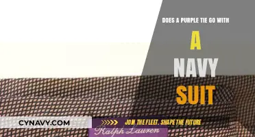 Elevate Your Style: Pairing a Purple Tie with a Navy Suit