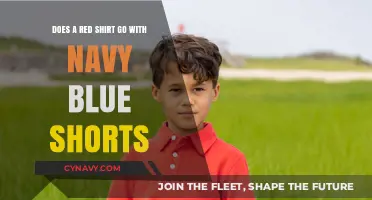 Red Shirt and Navy Blue Shorts: A Classic Summer Combo?
