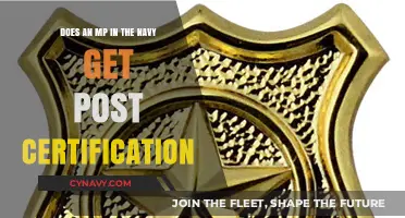 MPs in the Navy: Post Certification Explained and Clarified