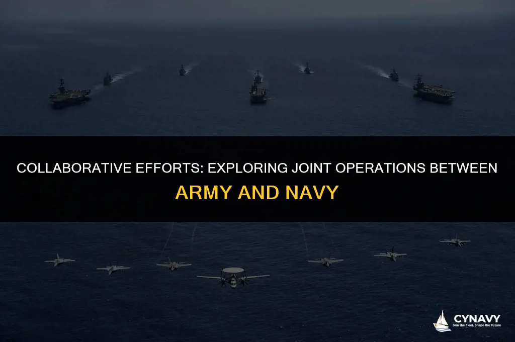 does army ever work with navy