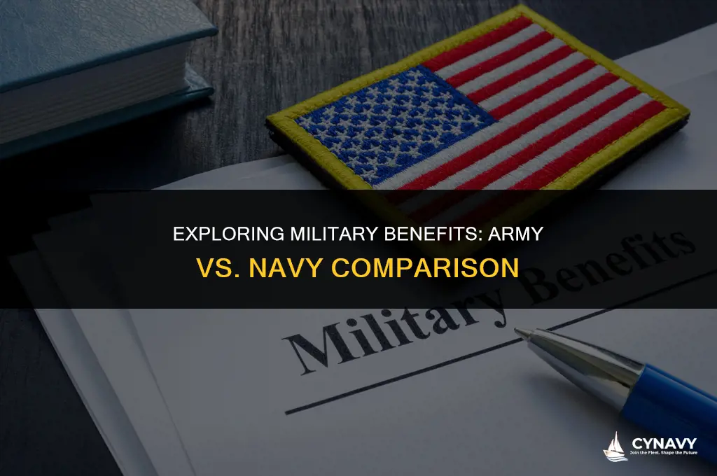 does army have a better benefits than navy