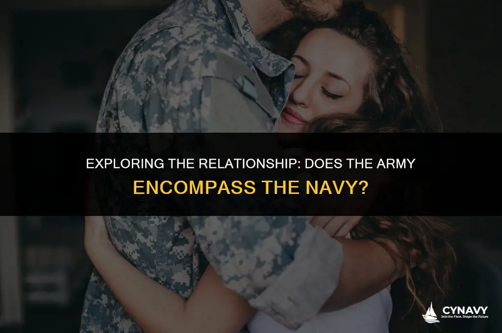 does army include navy
