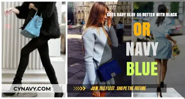 Elevate Your Style: Baby Blue's Perfect Pair - Black or Navy?