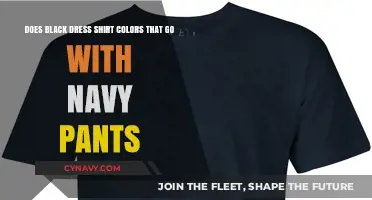 Elevate Your Style: The Perfect Black Shirt for Navy Pants