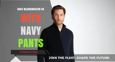 Elevate Your Style: Pairing Black Sweaters with Navy Pants