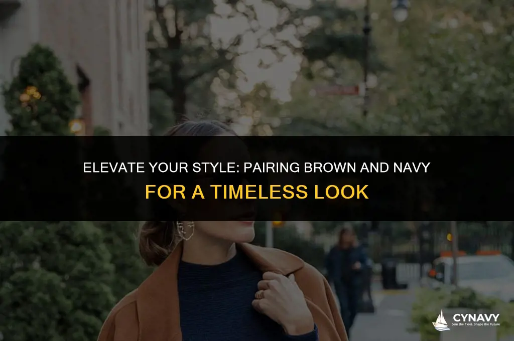 does borwn go with navy