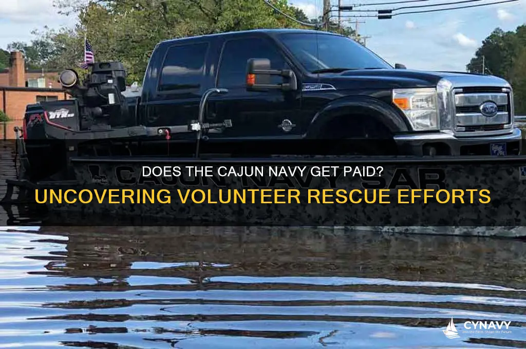 does cajun navy get paid