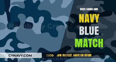 Camo and Navy Blue: A Match Made in Fashion Heaven?