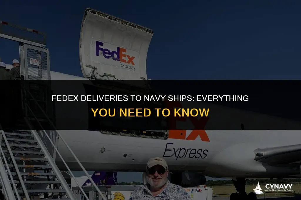 does fedex deliver to navy ship