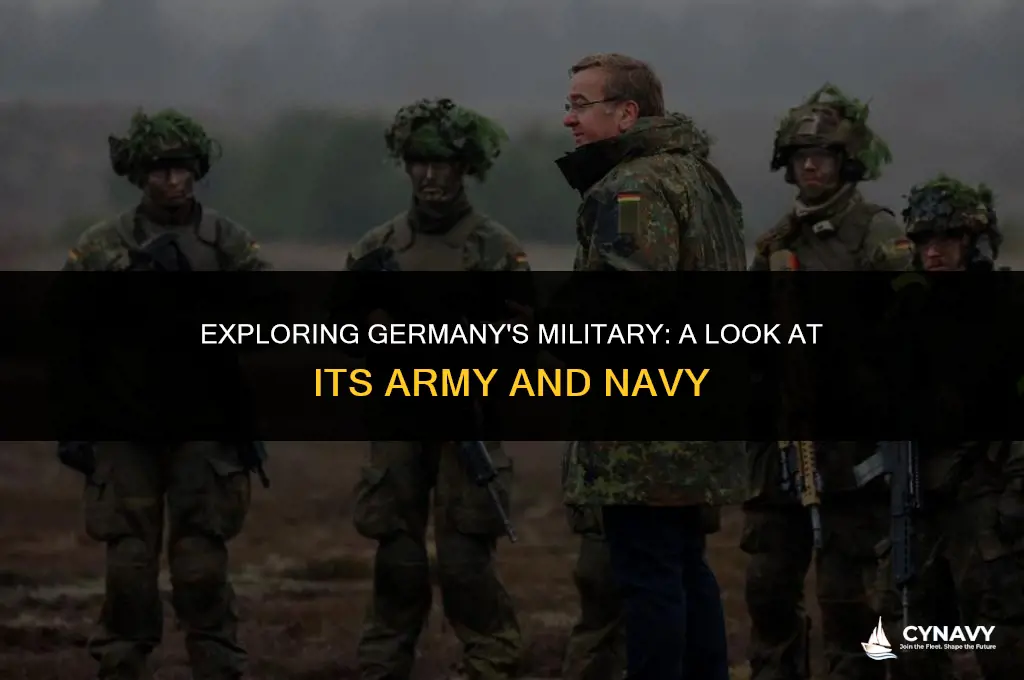 does germany have an army and navy