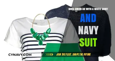 Elevate Your Style: Pairing Green with a White Shirt and Navy Suit