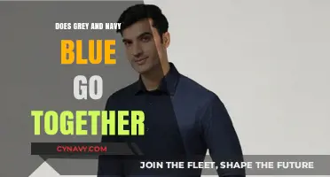Elevate Your Style: The Timeless Duo of Grey and Navy Blue