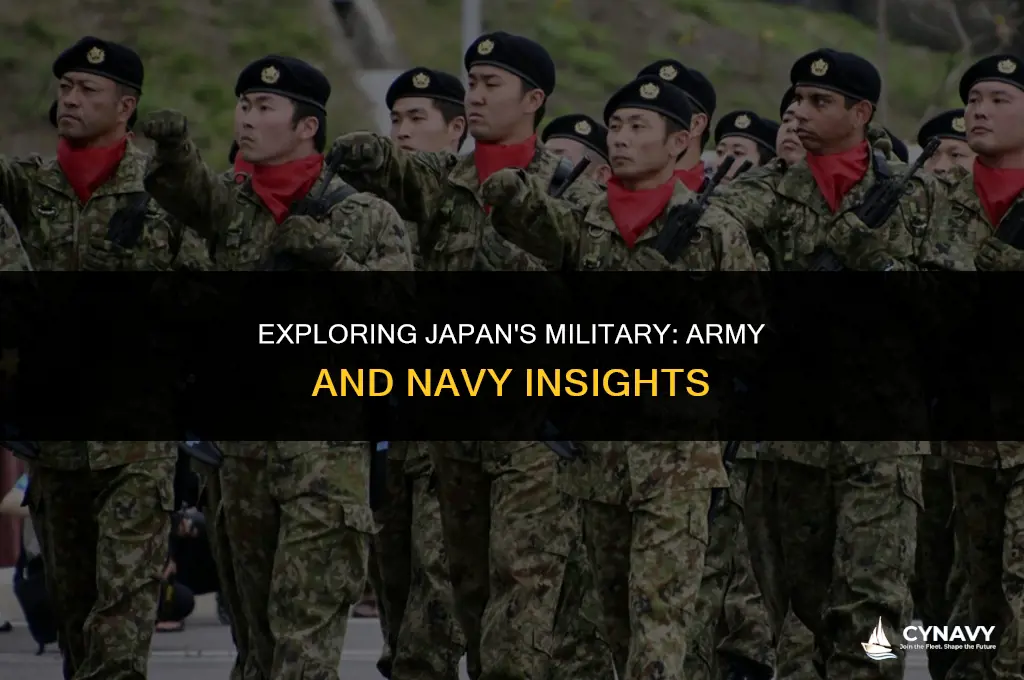 does japan have an army and a navy