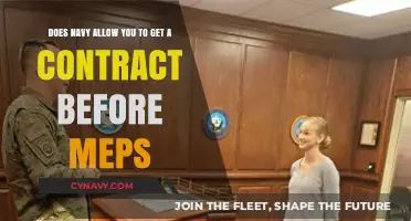 Can You Secure a Navy Contract Before MEPS? Key Insights