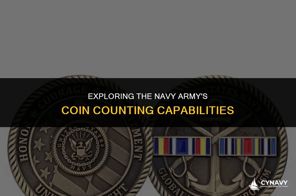 does navy army have a coin counter