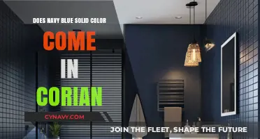 Exploring Solid Navy Blue Options in Corian Countertops
