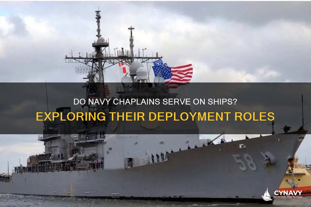 does navy chaplains gets stationed on ships