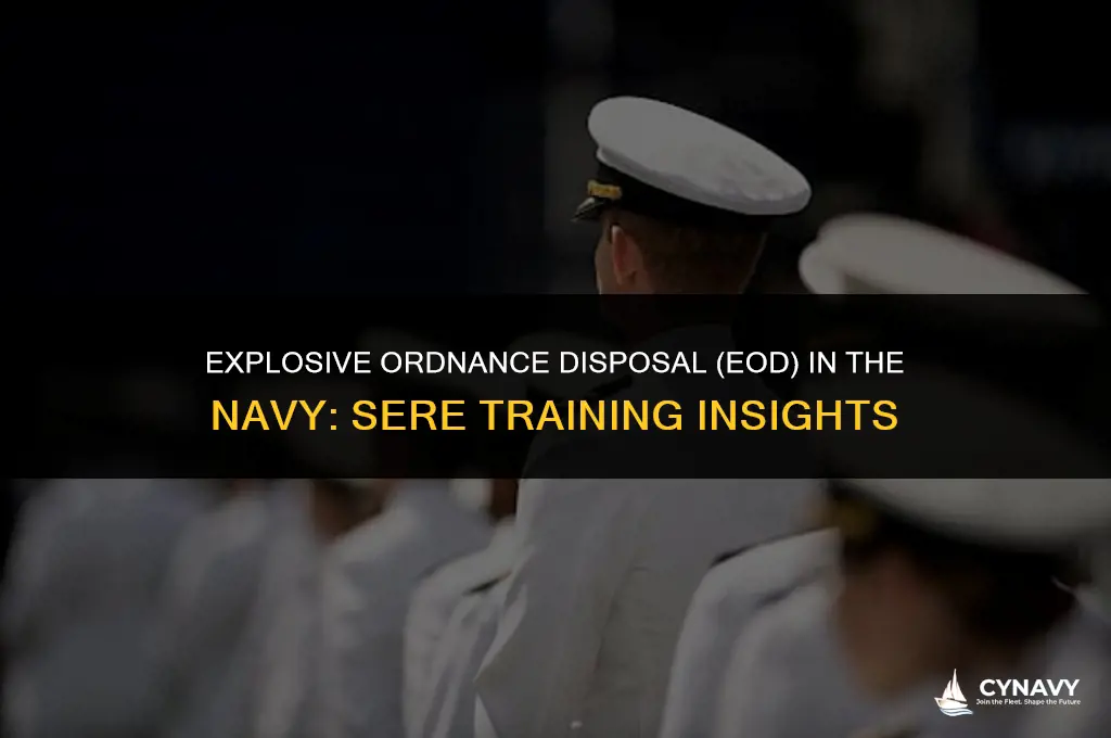 does navy eod go to sere
