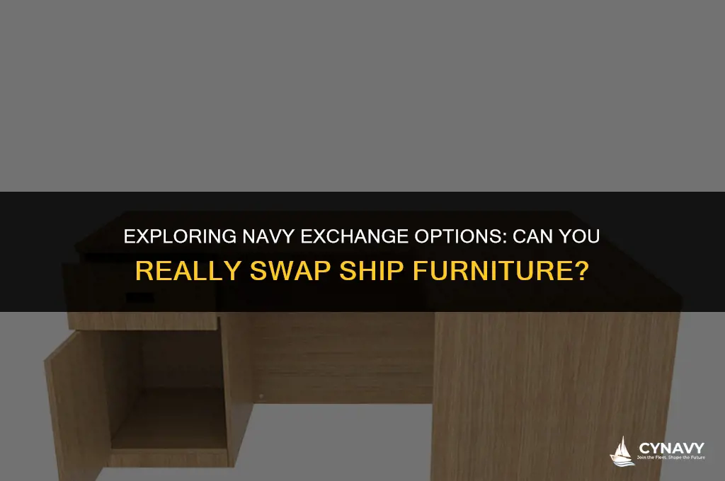 does navy exchange ship furniture