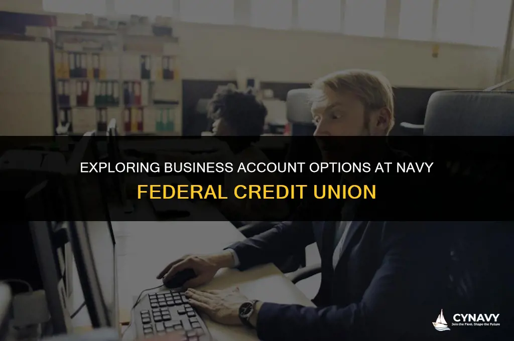 does navy federal have a business account