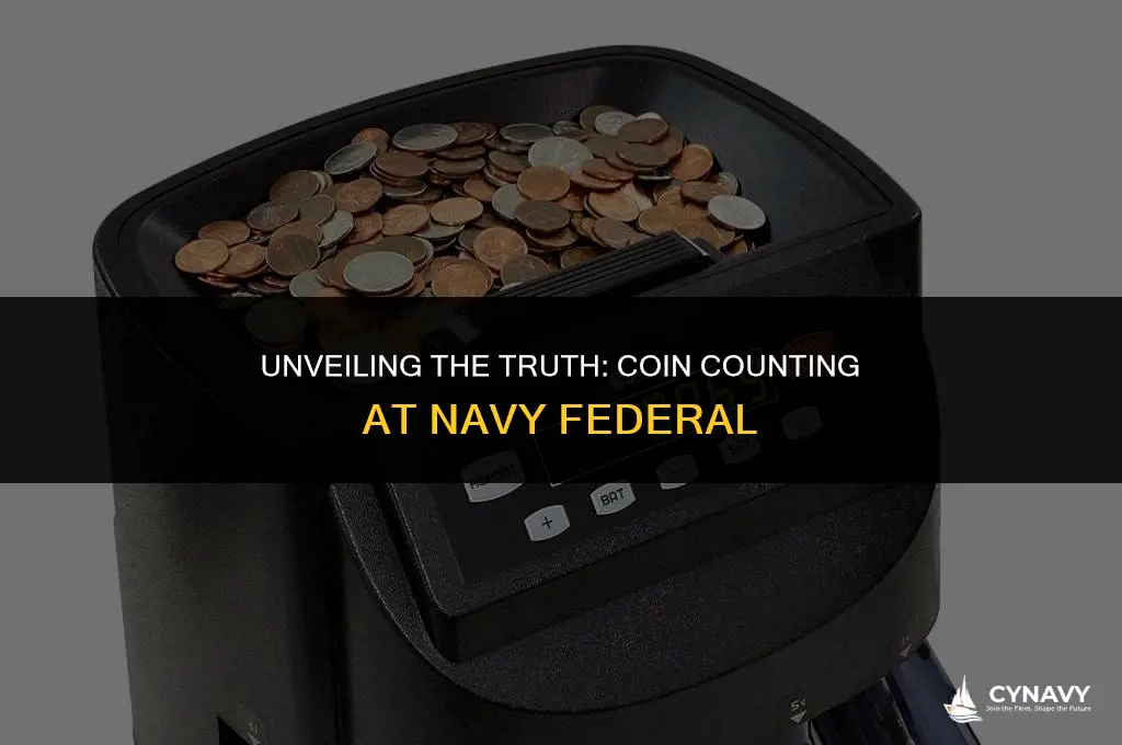 does navy federal have a coin counting machine