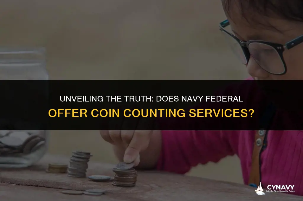 does navy federal have coin counter