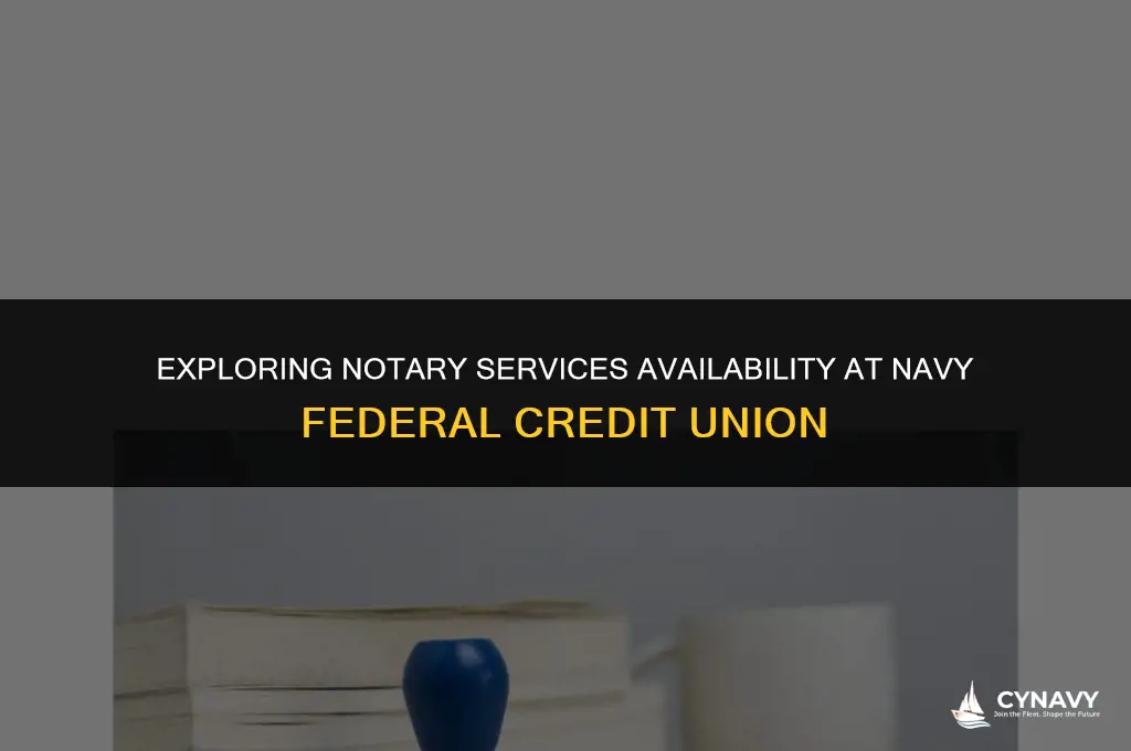 does navy federal have notary