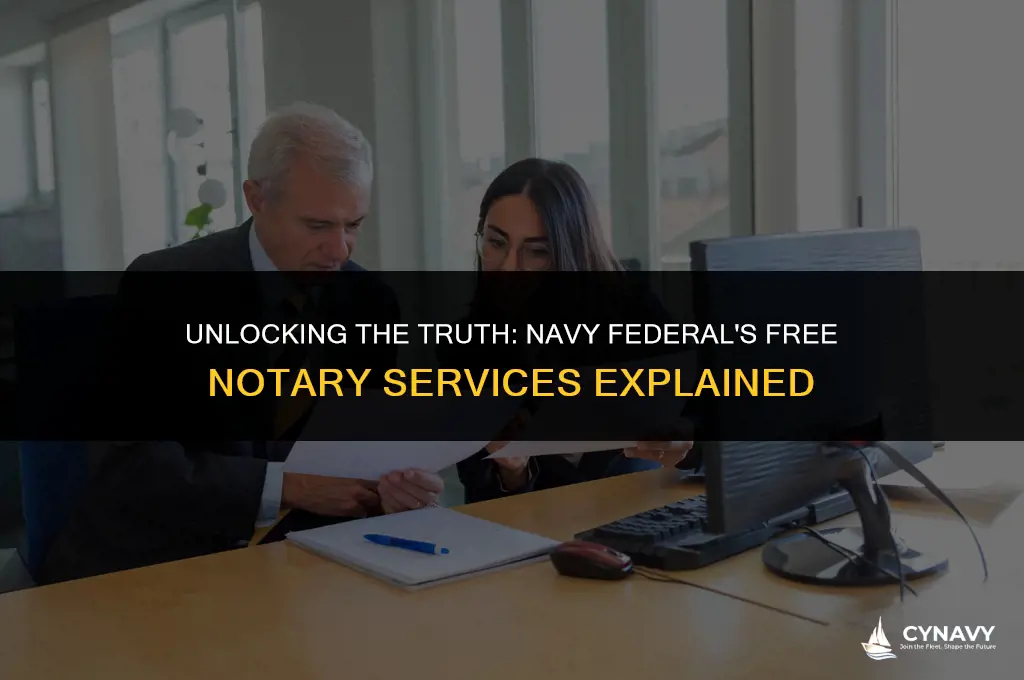 does navy federal notarize for free