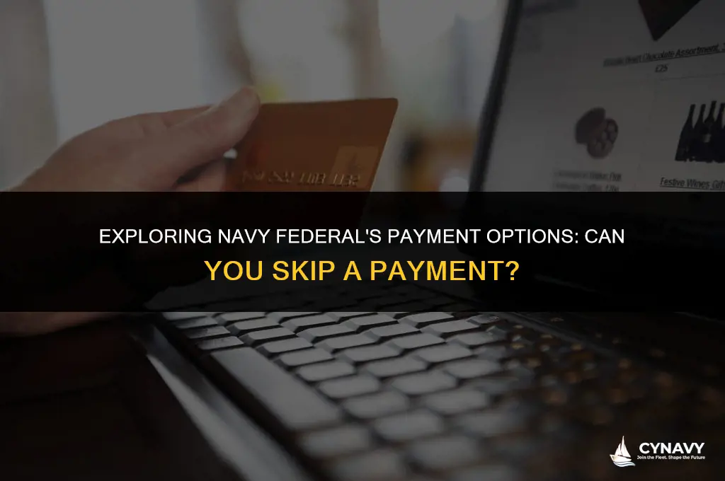 does navy federal offer skip a payment