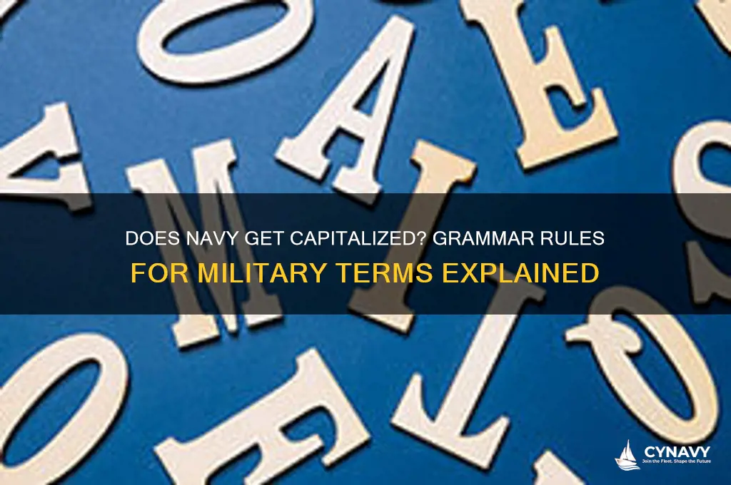 does navy get capitalized