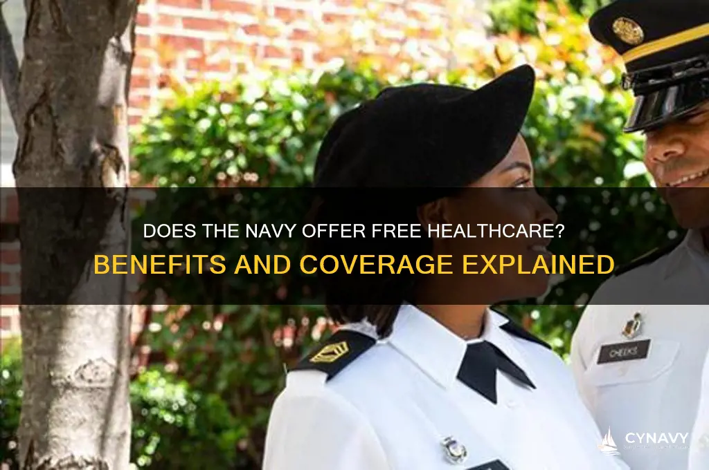 does navy get free healthcare