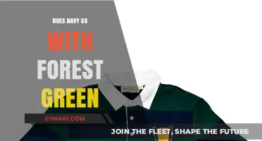 Sailing into Style: Navy and Forest Green Fashion Harmony