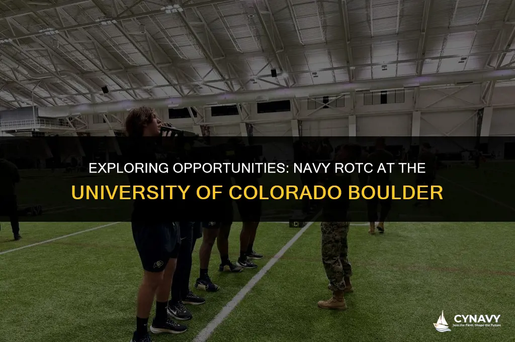 does navy rotc university of colorado boulder