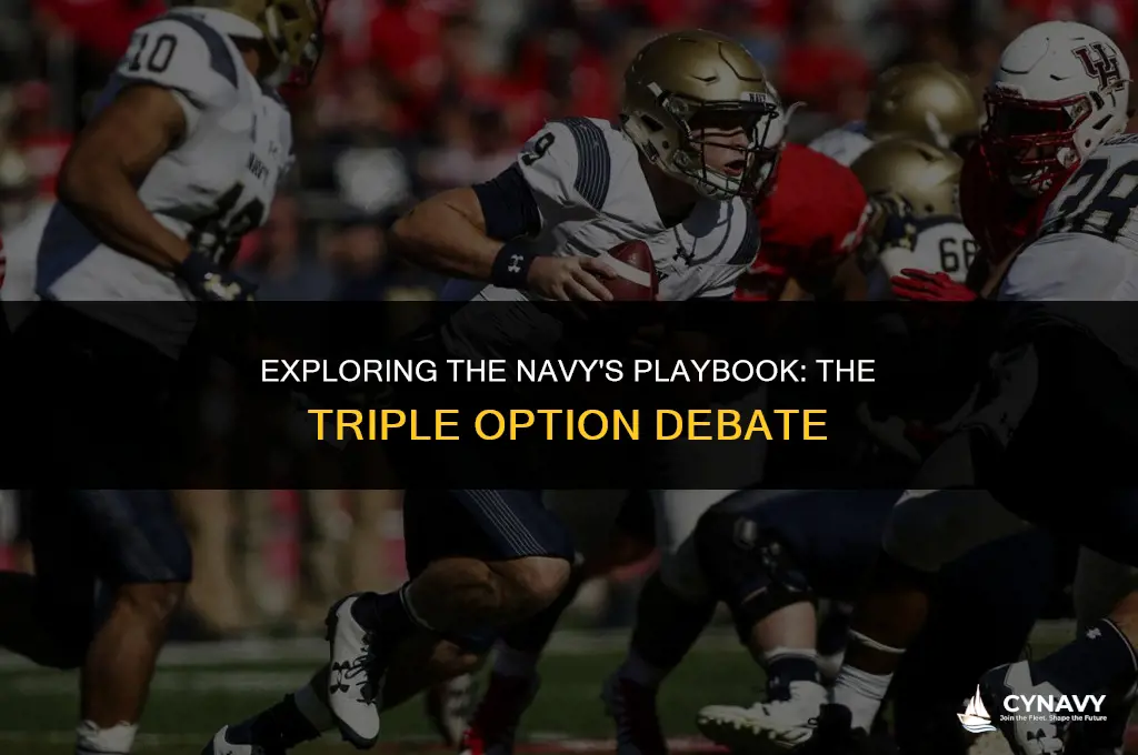 does navy run the triple option