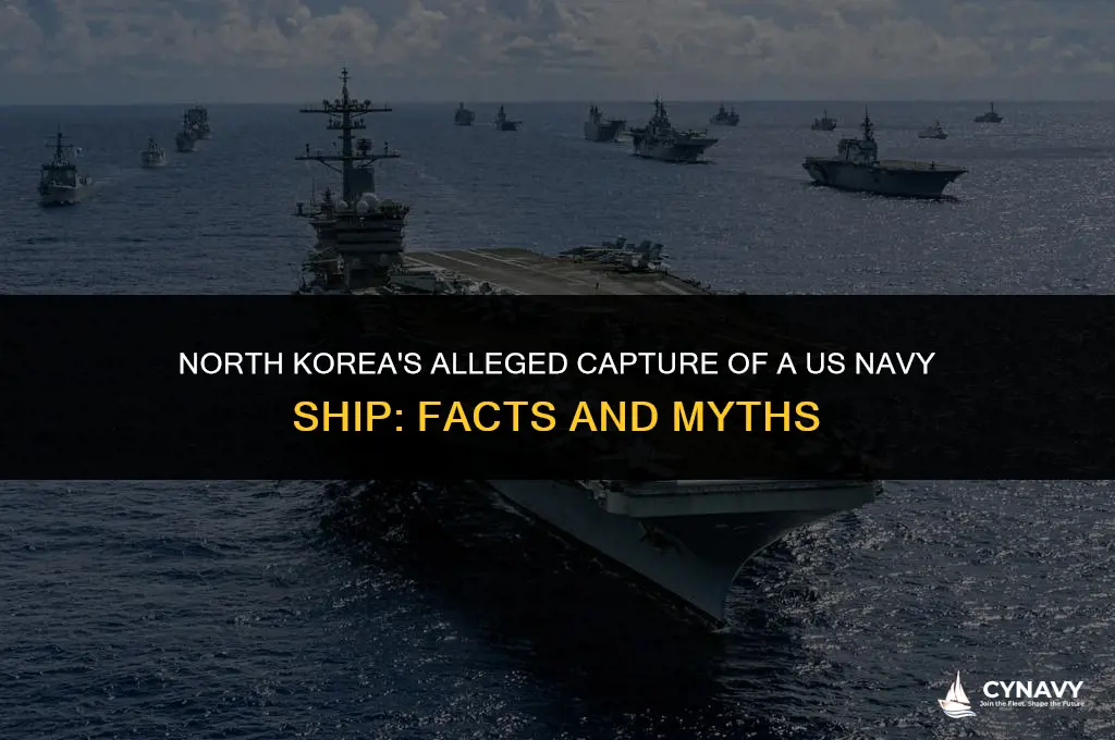 does north korea have a us navy ship captured