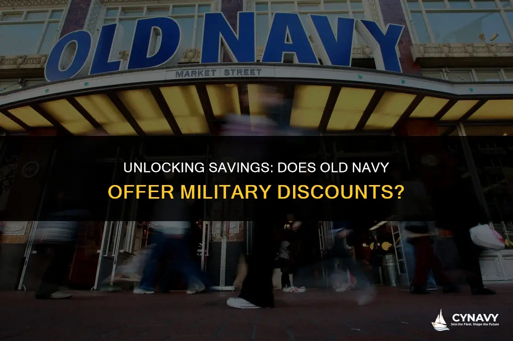 does old navy do military discount