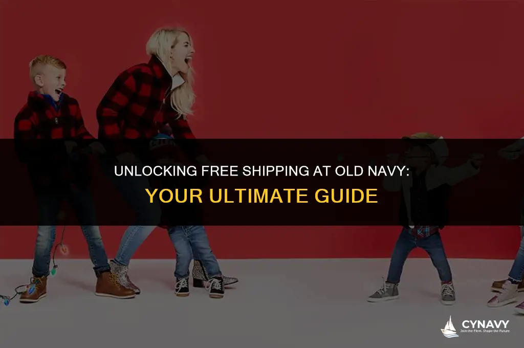 does old navy have free shipping