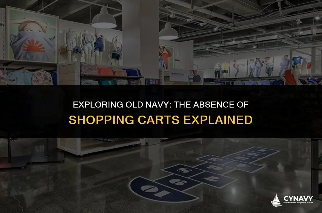 does old navy have shopping carts