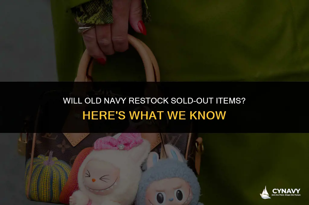 does old navy restock sold out items