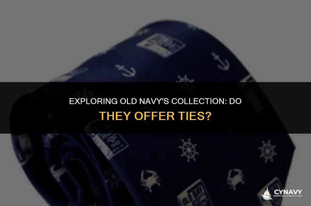 does old navy sell ties