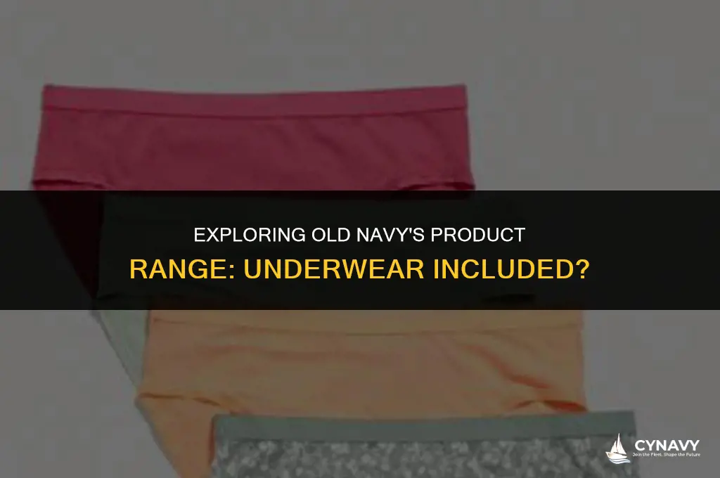 does old navy sell underwear