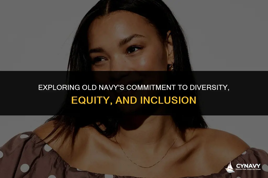 does old navy support dei