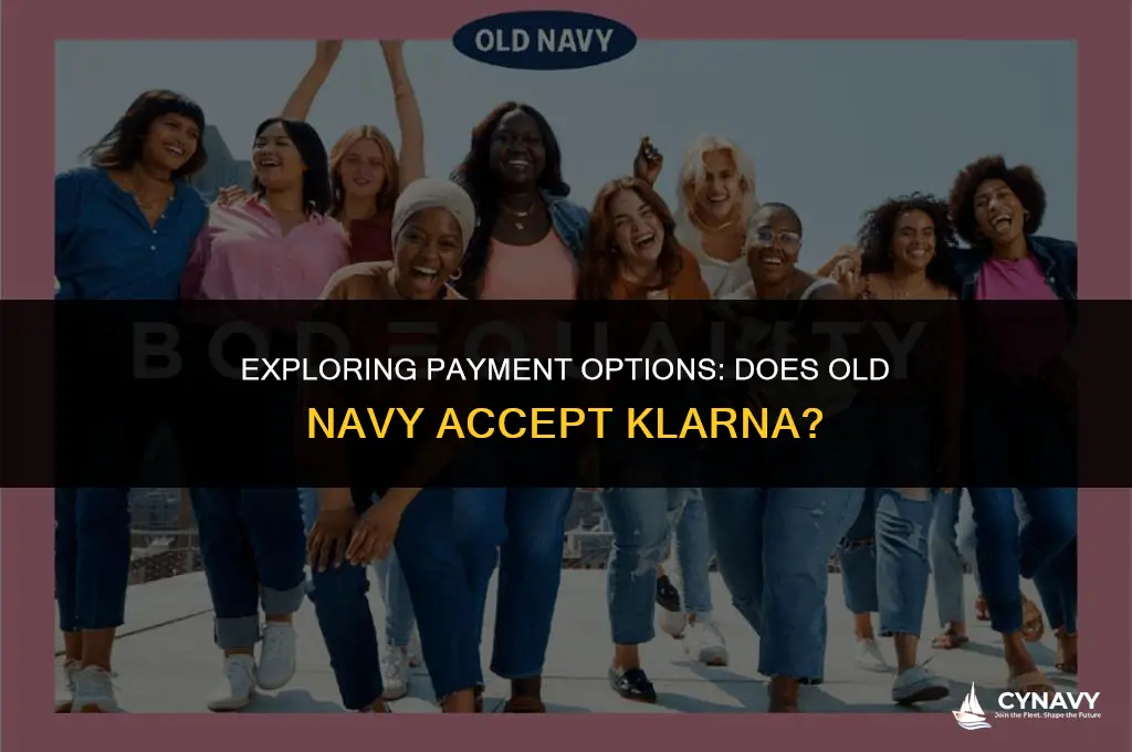 does old navy take klarna