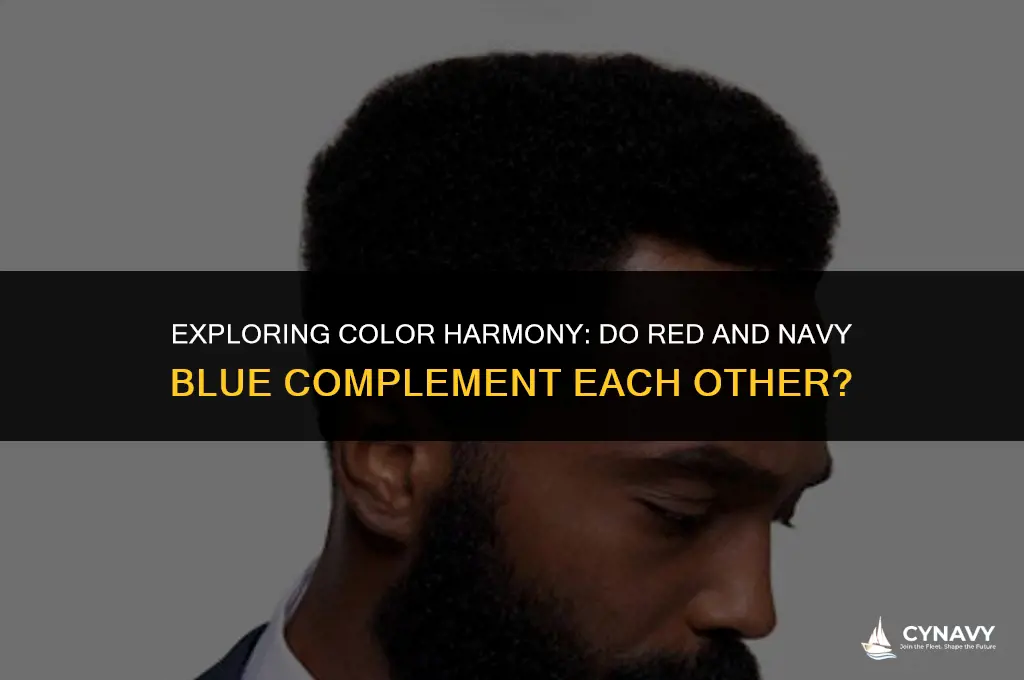 does red and navy go together