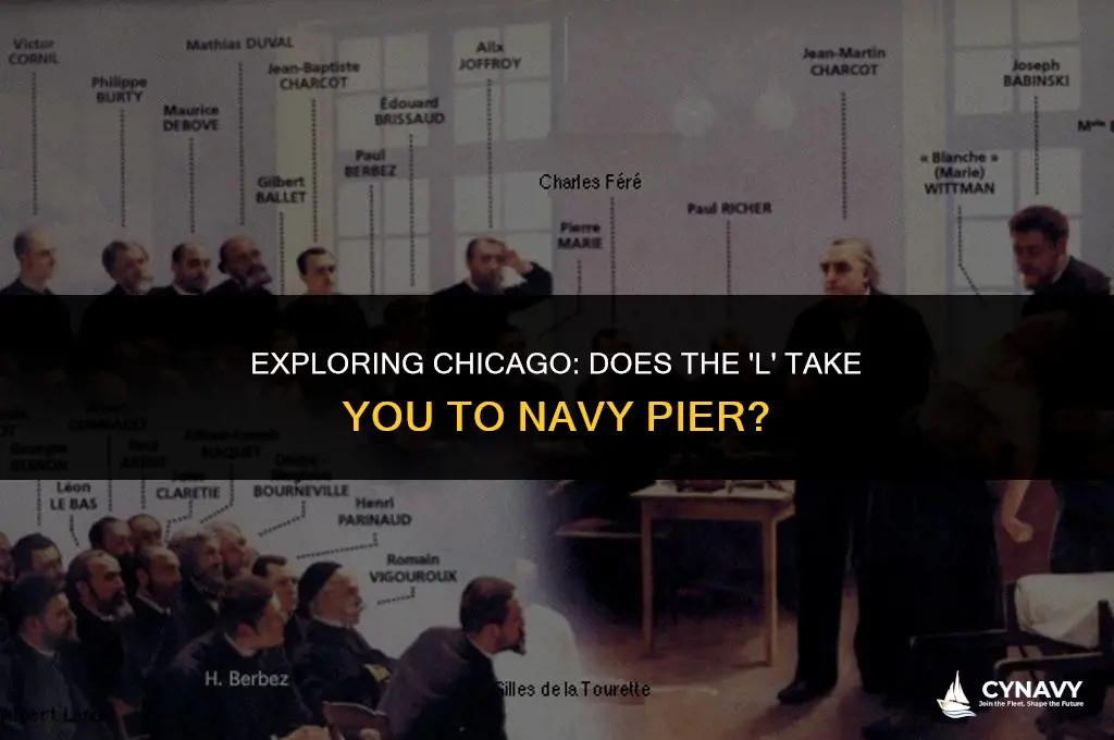 does the l in chicago go to navy pier