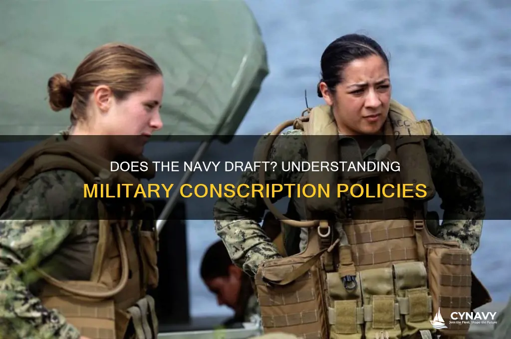 does the navy get drafted