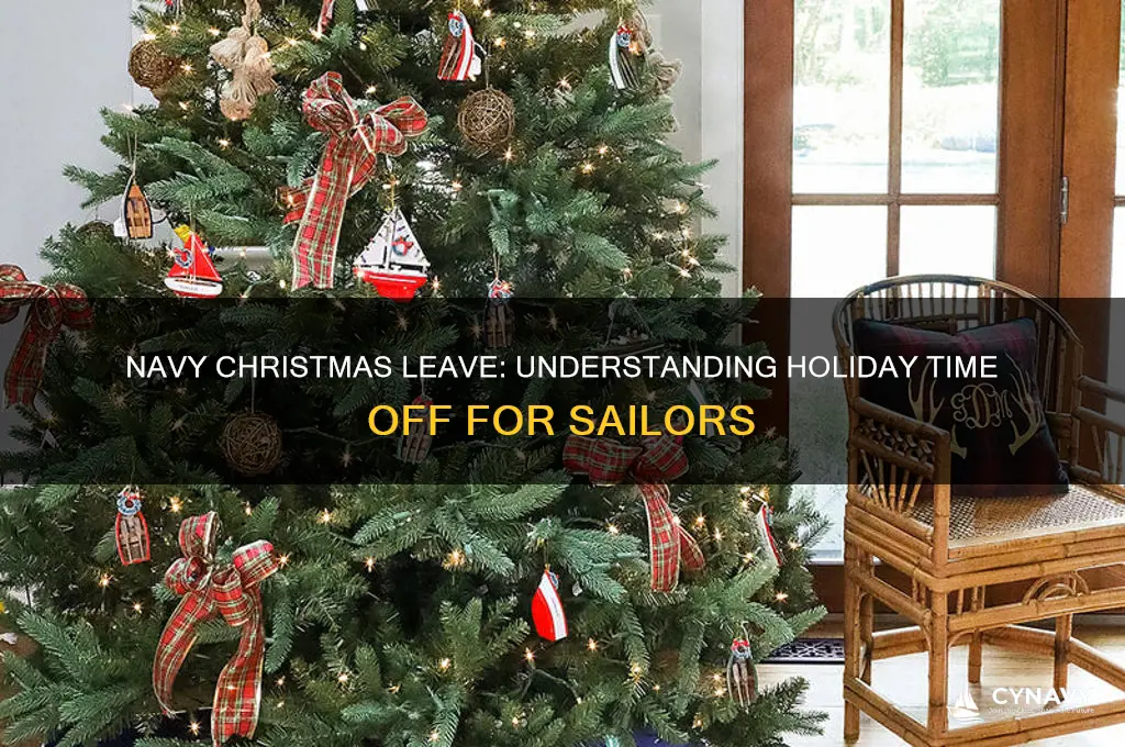 does the navy get leave for christmas