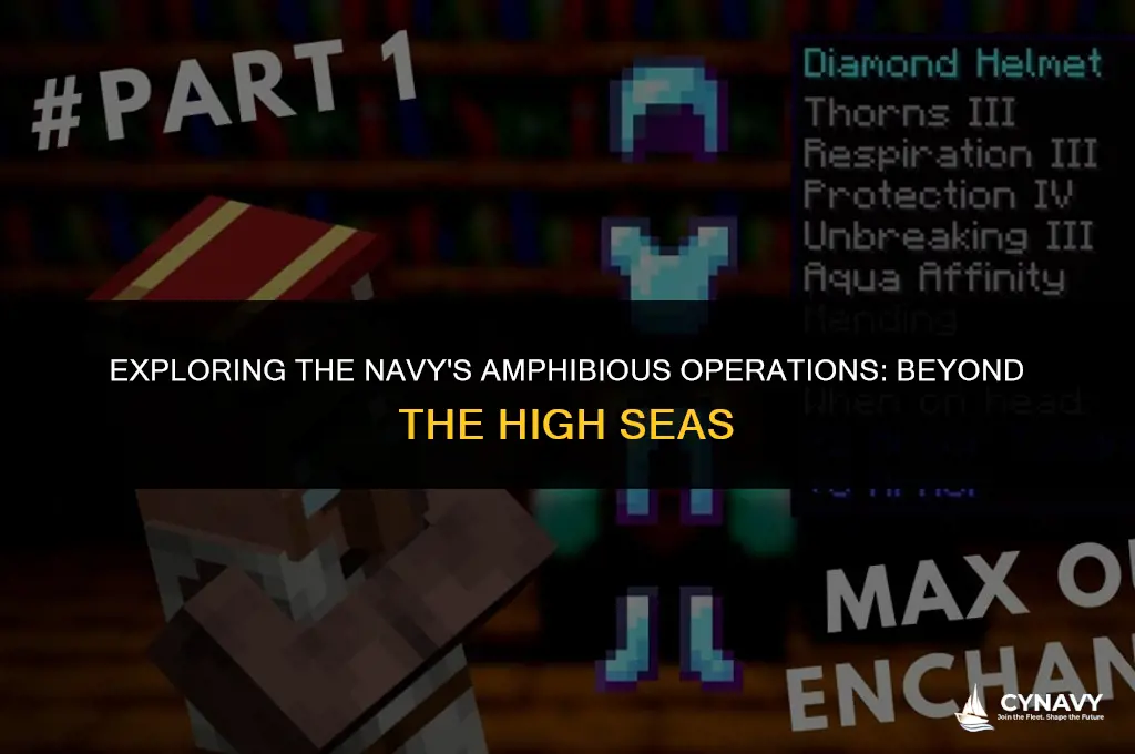 does the navy go on land